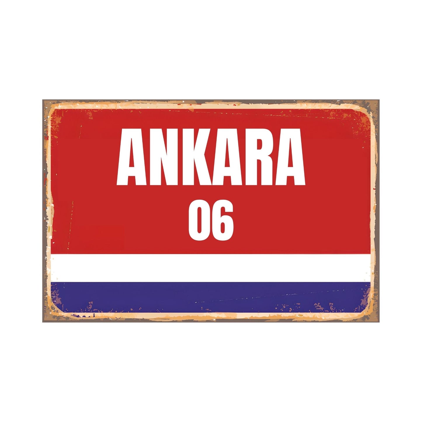 Städte Wandschilder