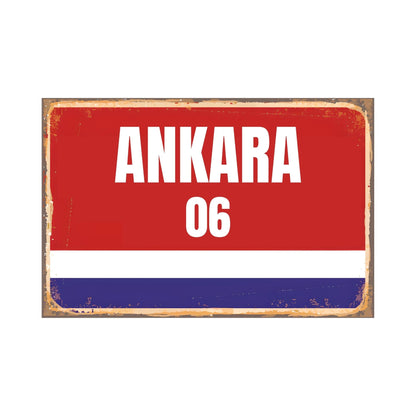 Städte Wandschilder