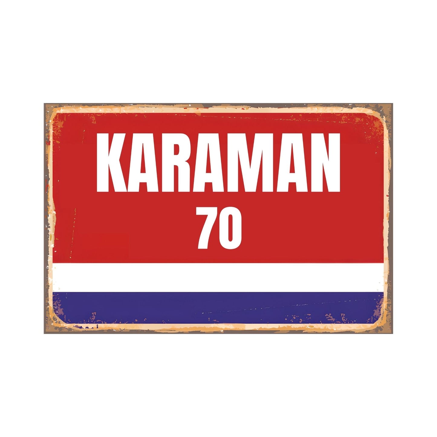 Städte Wandschilder