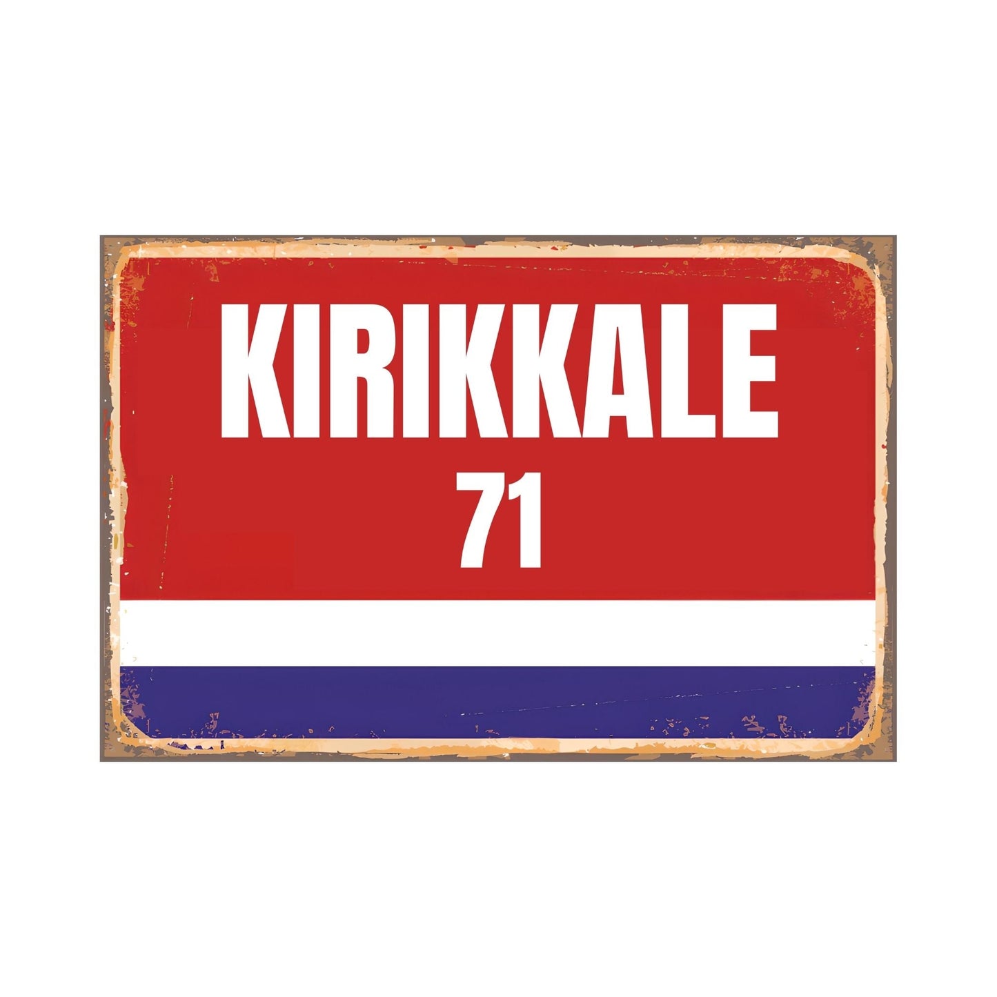 Städte Wandschilder