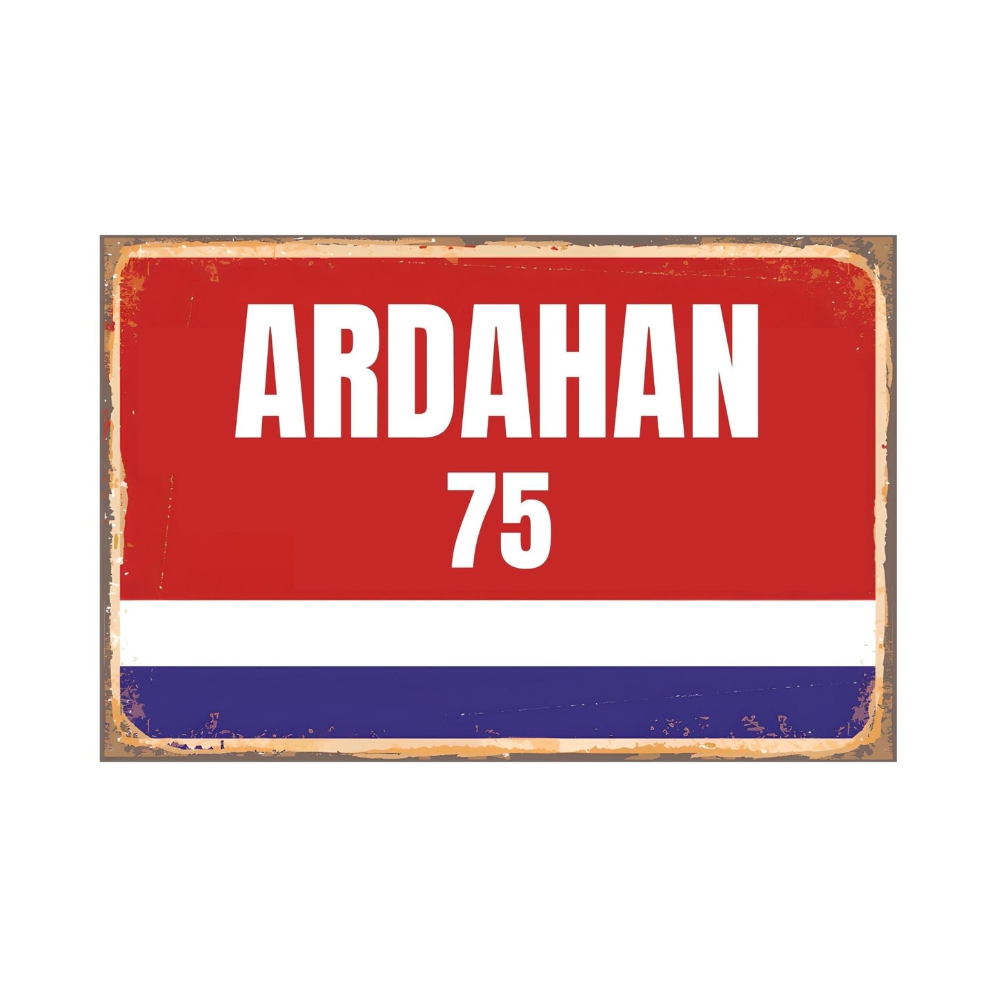 Städte Wandschilder