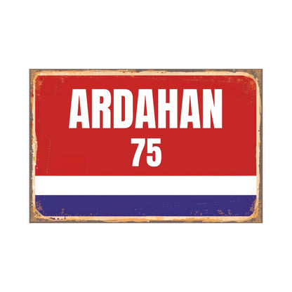 Städte Wandschilder