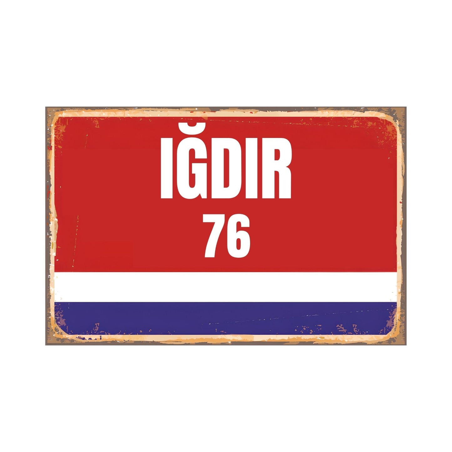 Städte Wandschilder