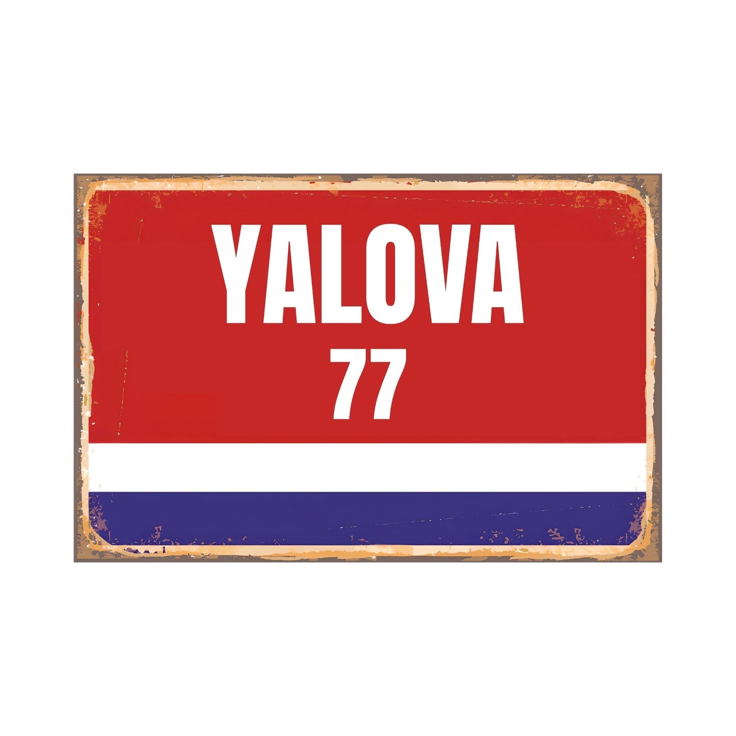 Städte Wandschilder