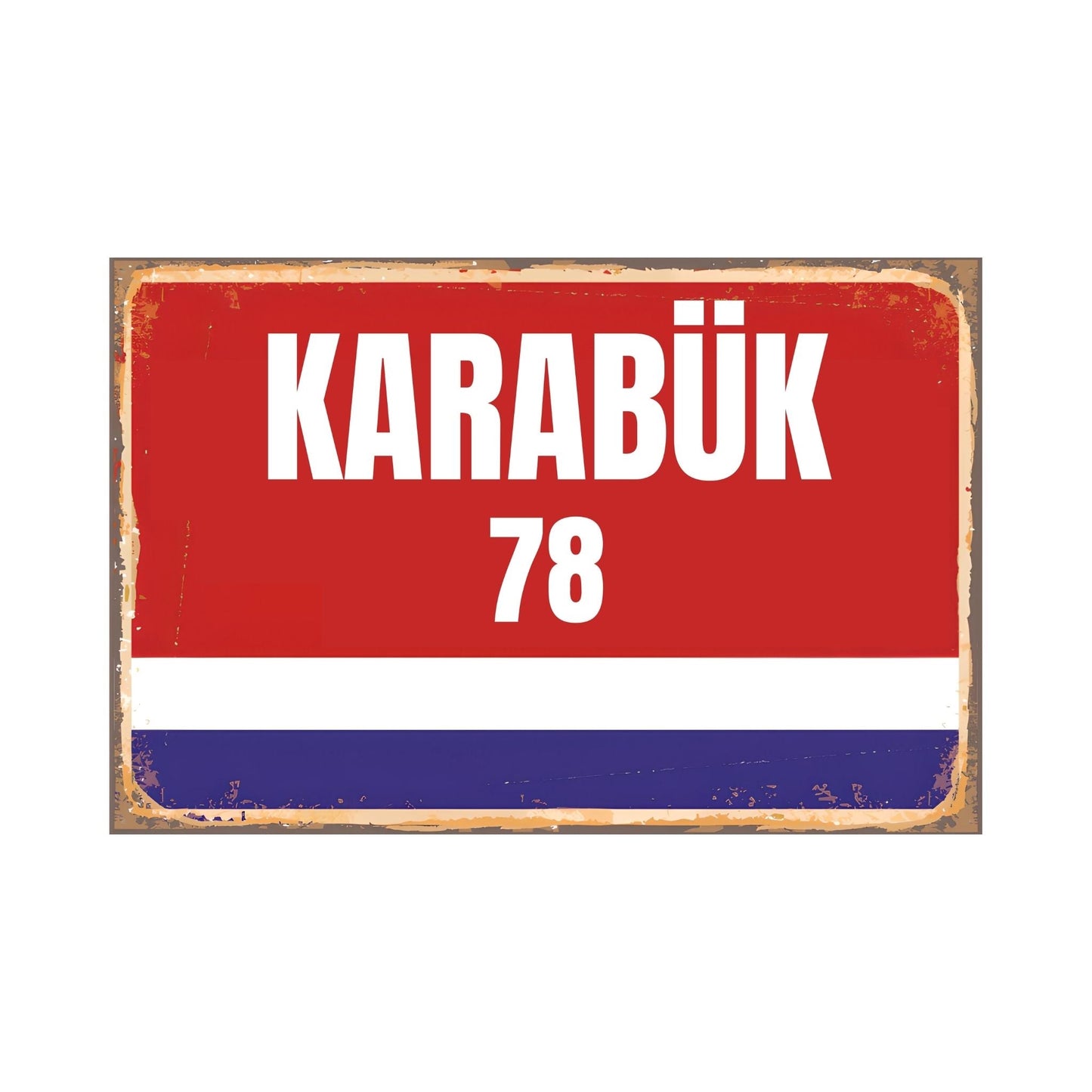 Städte Wandschilder