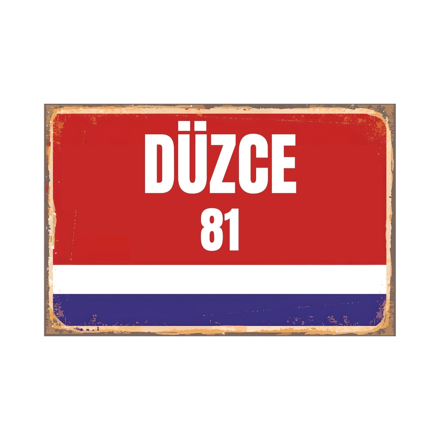 Städte Wandschilder