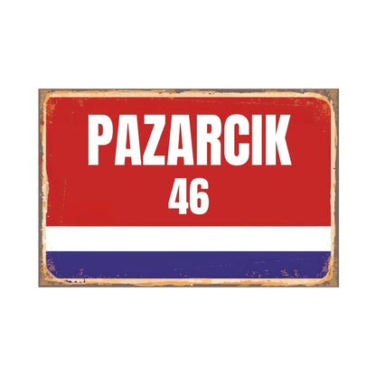 Städte Wandschilder