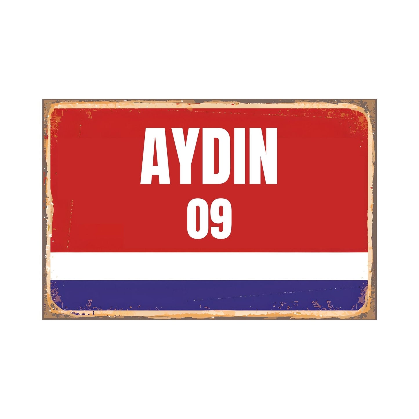 Städte Wandschilder