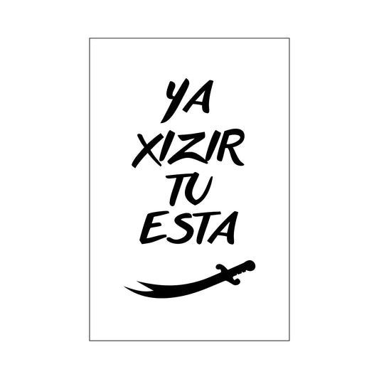 Ya Xızır Tu Esta - PosterSchild